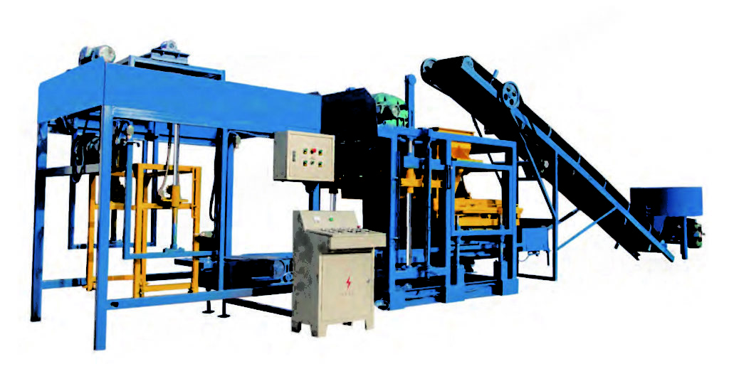 QT4-25 semi automatic cement brick machine