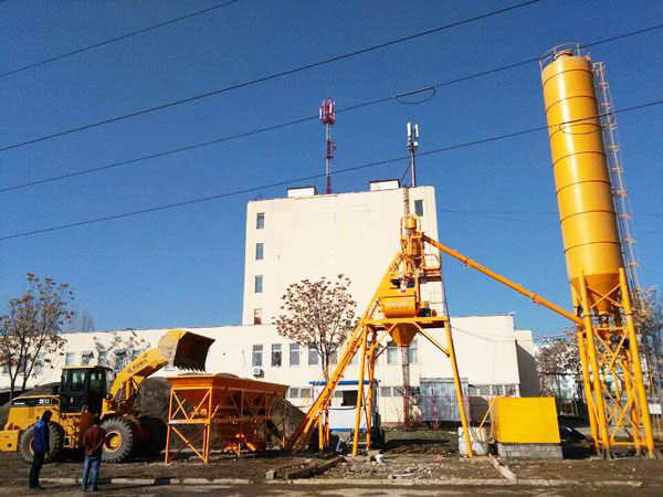 HZS25 concrete plant