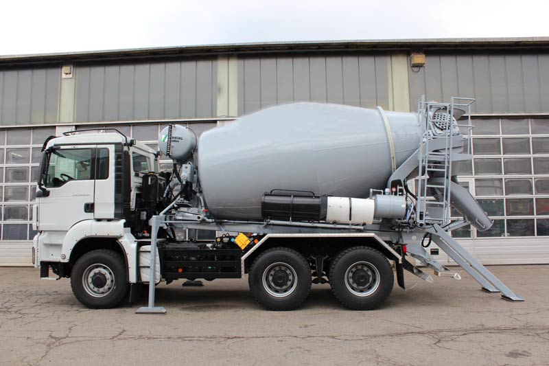 Truck-mounted Concrete Mixer