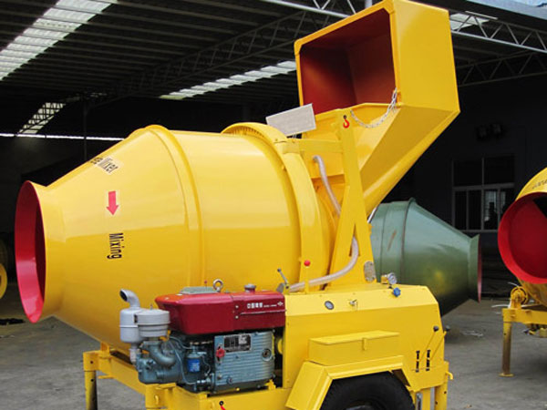 diesel concrete mixer