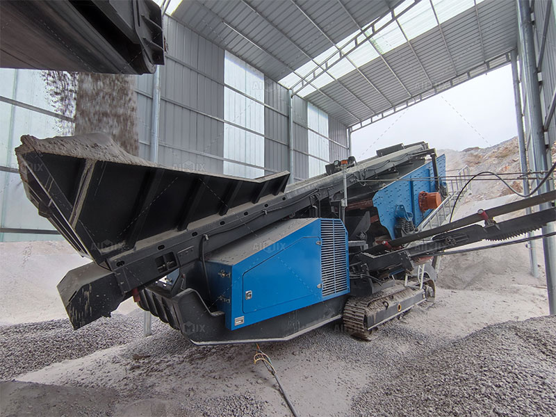 track mounted jaw crusher