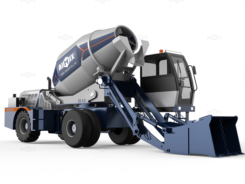 AS-4.0 self loading rough terrain mixer