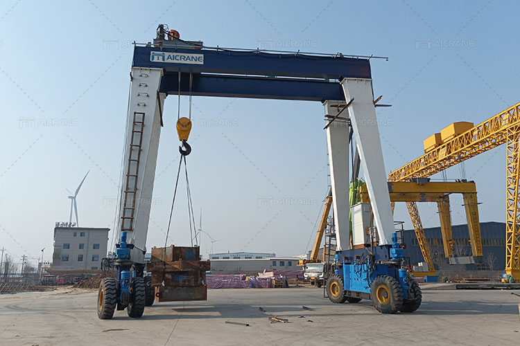 mobile gantry crane 50 ton