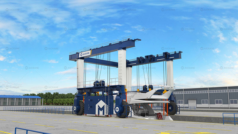 mobile boat hoist